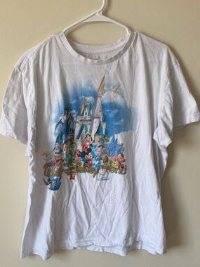 Disney Parks Walt Disney World Character Castle Graphic Tee